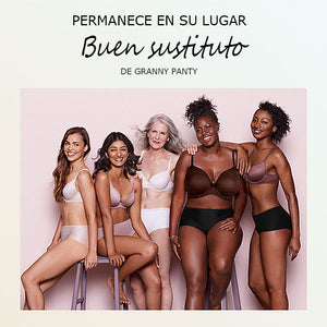 Braguita elástica de cintura alta sin costuras