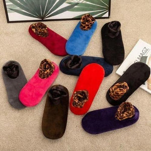 Calcetines térmicos antideslizantes para uso en interiores