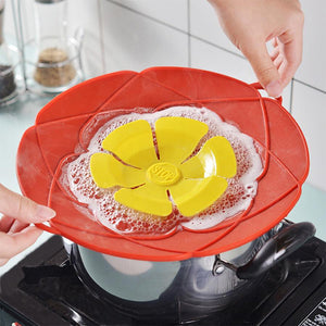 Tapa de silicona para evitar el desbordamiento