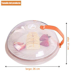 Tapa de plato de microondas
