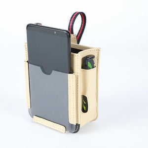 Bolso colgante multifuncional para teléfono móvil de coche