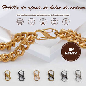 Hebilla de ajuste de la bolsa de cadena