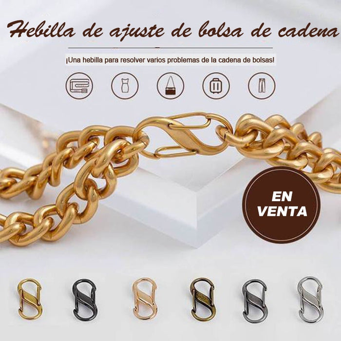 Hebilla de ajuste de la bolsa de cadena