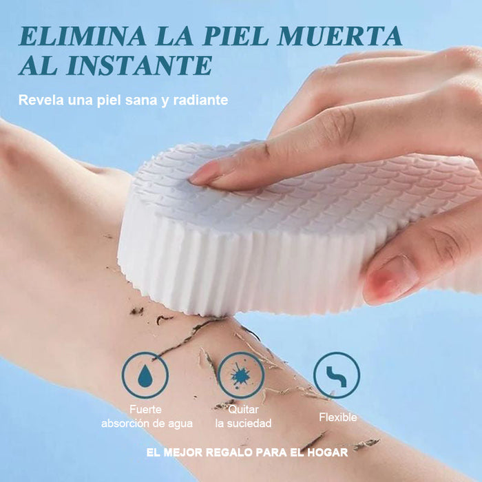 Esponja de baño exfoliante súper suave