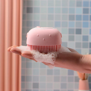 Cepillo Suave de Masaje de Baño de Silicona