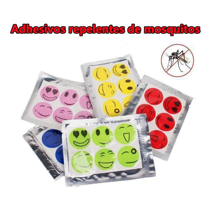 Adhesivos repelentes de mosquitos