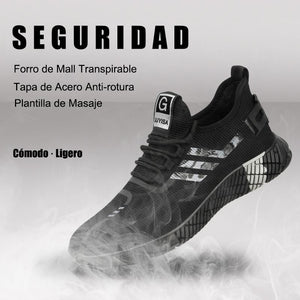 Zapatos de Seguridad Nuevo, 3 Colores