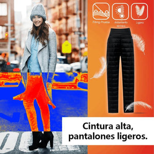 Pantalón Ligero de Cintura Alta