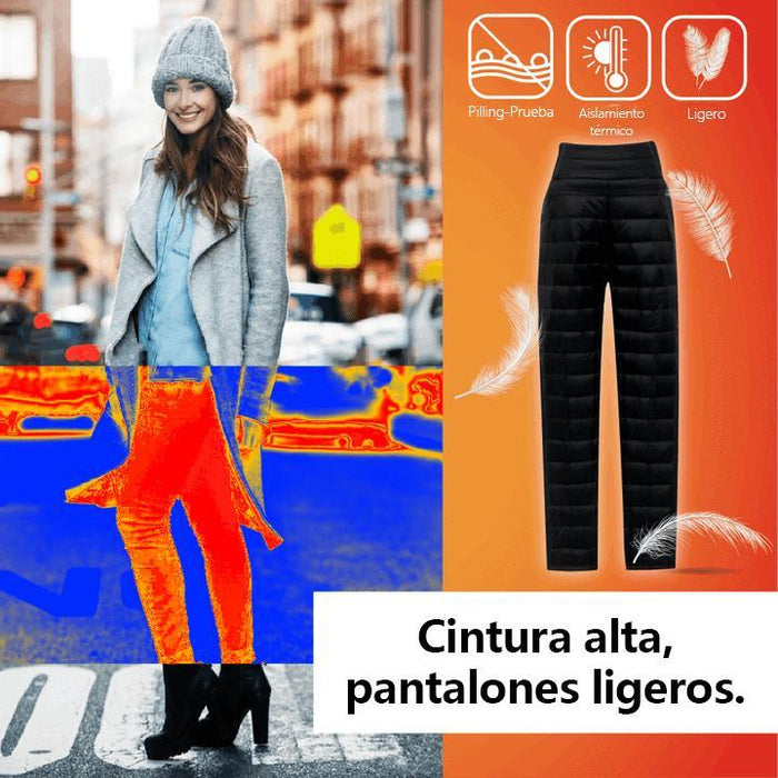 Pantalón Ligero de Cintura Alta