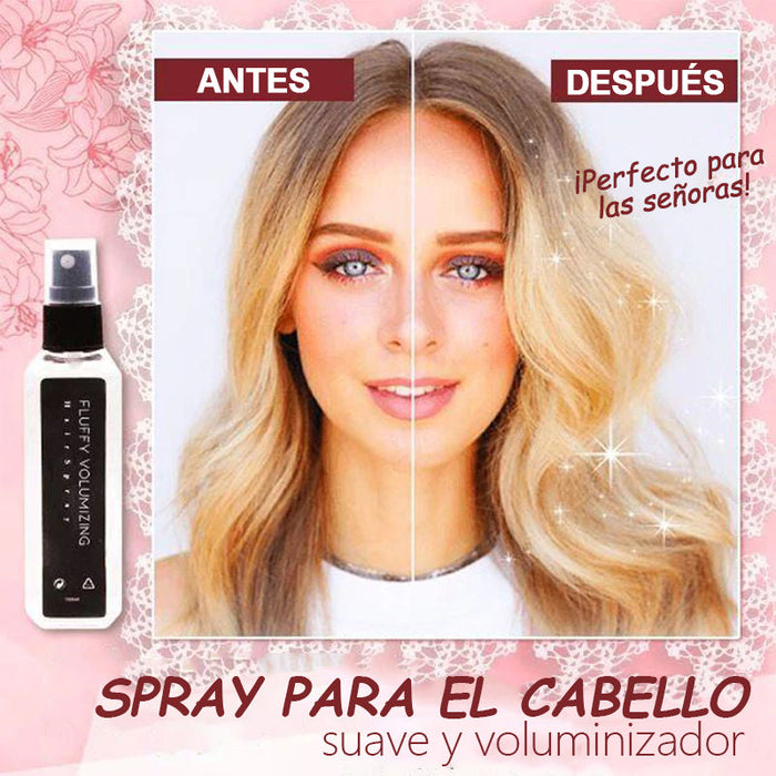 Spray esponjoso para el cabello