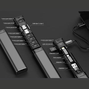 Varilla de cable multifuncional 9 en 1