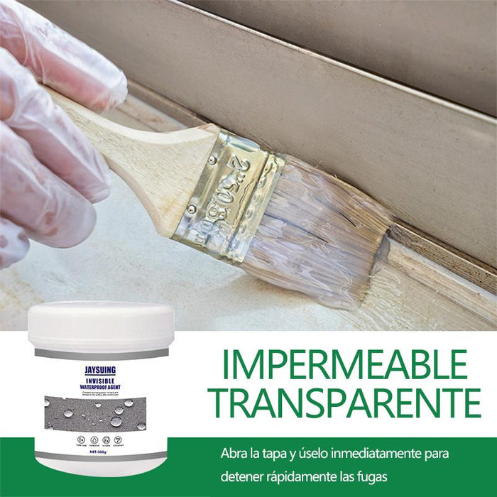 AGENTE DE REVESTIMIENTO TRANSPARENTE IMPERMEABLE