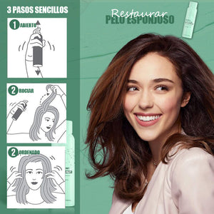 Spray para el cabello con control de aceite y volumen esponjoso