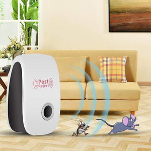 Repelente de Insectos Electrónico para Control de Plagas en Interiores( Enchufe de Especificación Europea）