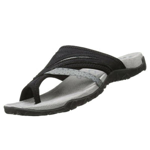 Sandalias de malla y piel transpirables
