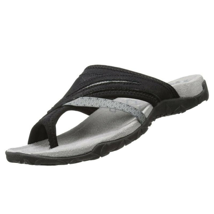 Sandalias de malla y piel transpirables