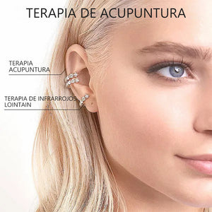 Hermoso clip para pendientes de terapia de infrarrojos
