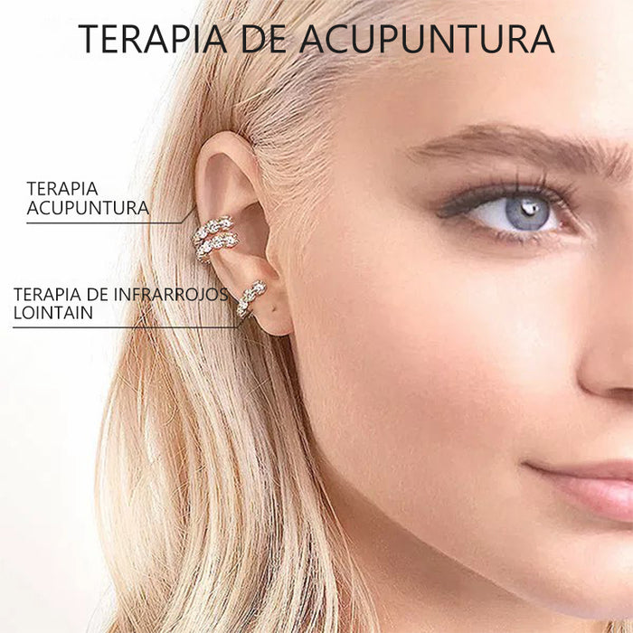 Hermoso clip para pendientes de terapia de infrarrojos