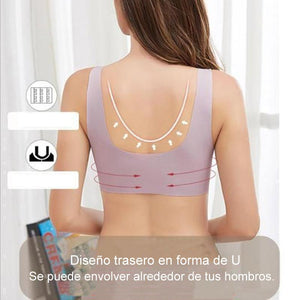 Sujetador Transpirable con Cierre Frontal