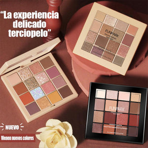 Paleta de sombra de ojos de 16 colores