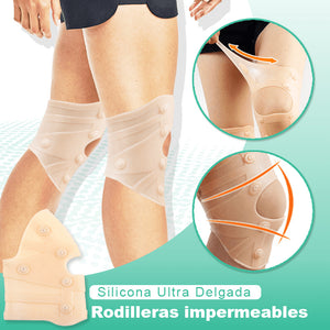Rodillera impermeable ultrafina de silicona