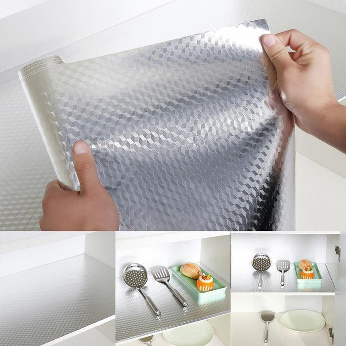 Etiqueta de Aluminio, Resistente al Aceite y Agua