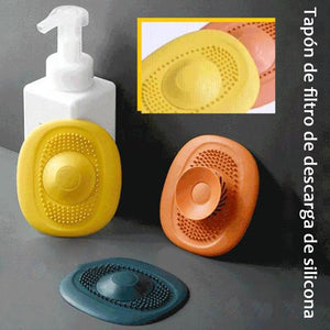 Tapón de filtro de fregadero de gel de sílice