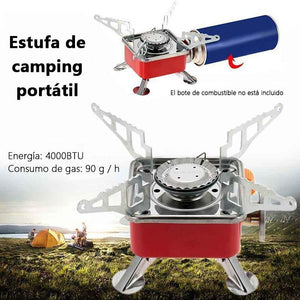 Quemador de Estufa Plegable a Prueba de Viento
