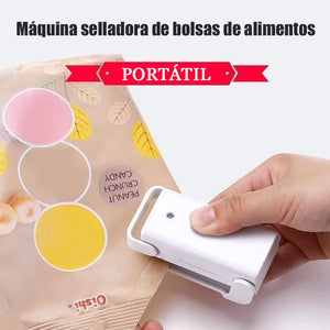 Máquina Selladora de Bolsas de Alimentos Portátil