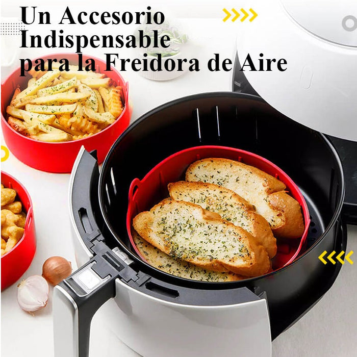 Olla de silicona para freidora