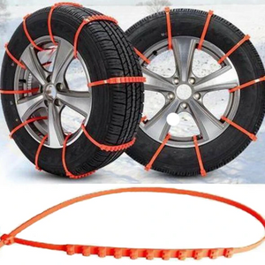 Cadenas de Neumáticos de Nieve de Emergencia Antideslizantes