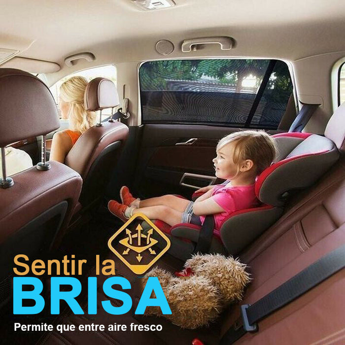 Parasoles universales de malla para coche