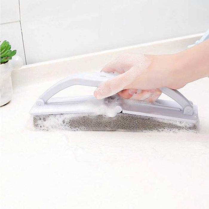 Cepillo de esponja plegable con asas azulejo