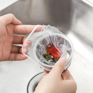 Bolsa de malla de filtro de fregadero de cocina