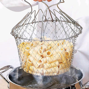 Canasta de Chef de Acero Inoxidable