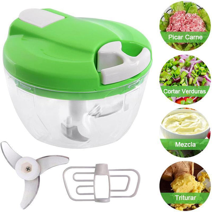 Picadora de alimentos manual