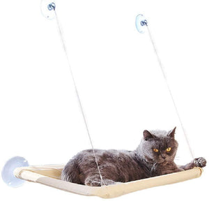 La Hamaca para Gatos Montada en la Ventana
