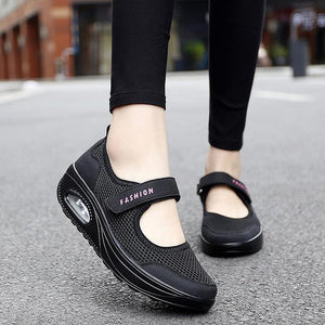 Zapatos para Caminar Ligeros, Transpirables y Elásticos para Mujer