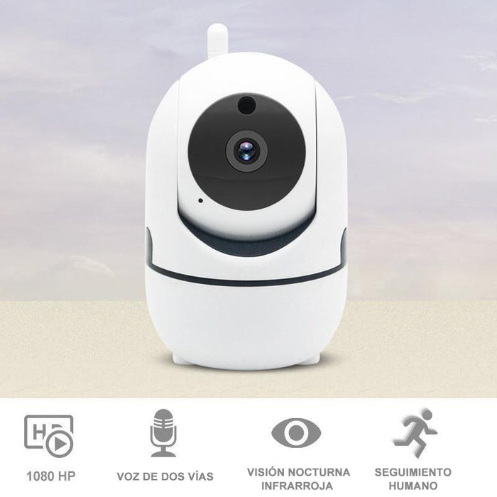 Cámara de Seguridad WiFi Aplicación Móvil Reconocimiento de la Cara Humana