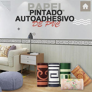 Papel pintado autoadhesivo de PVC