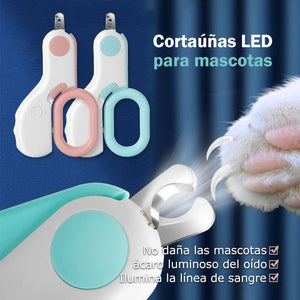 Cortaúñas LED para mascotas
