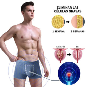 Ropa interior masculina para terapia de campos de energía