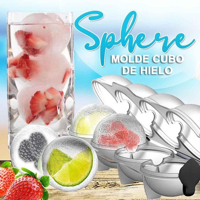 Forma de Cubo de Hielo de Esfera