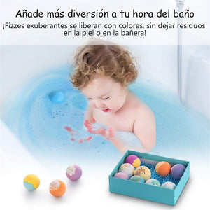 Bola de bomba de baño de lujo (entrega aleatoria de colores)
