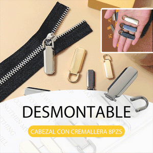 Cabezal de cremallera desmontable