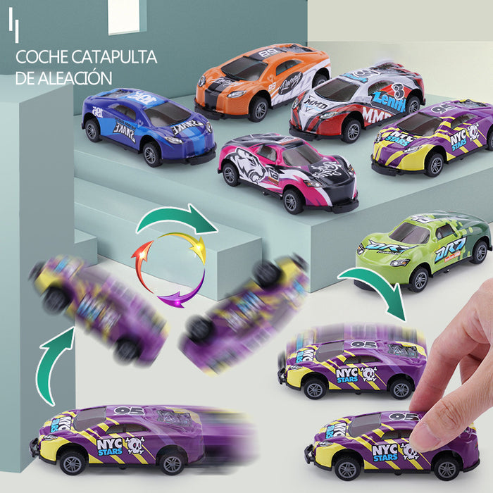 Coche de juguete de acrobacias