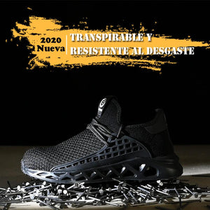 Zapatos de Acero con Punta de Seguridad para Trabajo T06