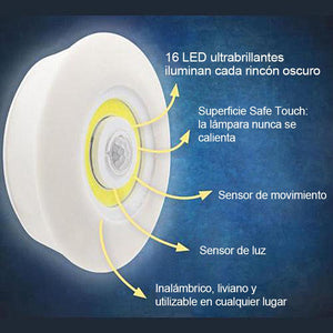 Luz de LED de sensor humano