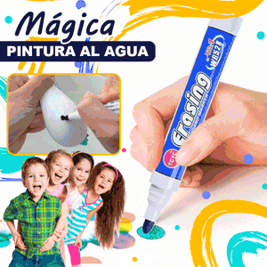 Pintura al agua mágica