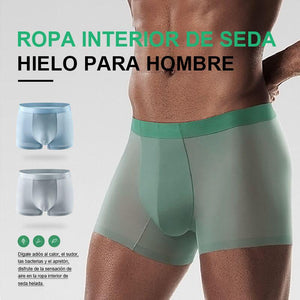 Ropa interior de seda de hielo para hombre
